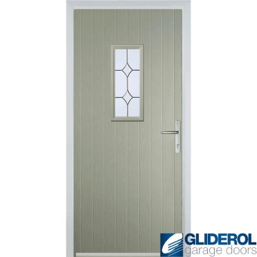 Hignet front entrance door PEBBLE GREY (RAL7032)