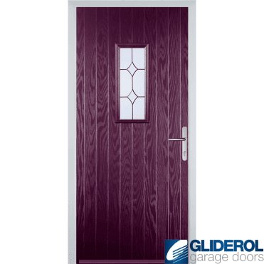 Hignet front entrance door PURPLE VIOLET (RAR4007)