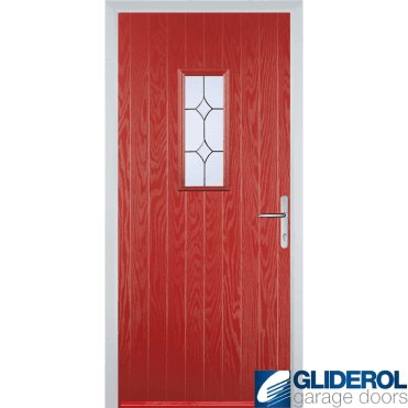 Hignet front entrance door RED (RAL3003)