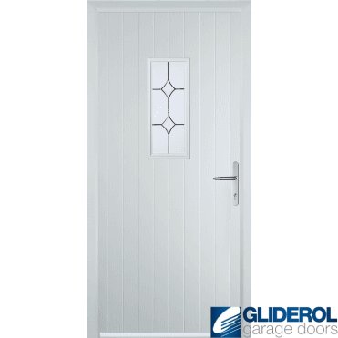 Hignet front entrance door WHITE
