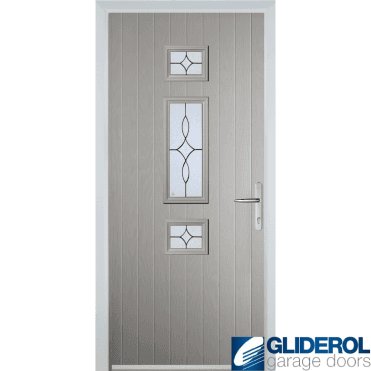 Hurley front entrance door AGATE GREY (RAL7038)