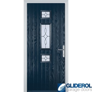 Hurley front entrance door BLUE (RAL5011)