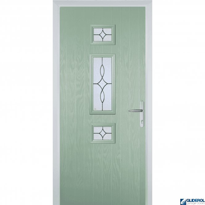 Gliderol Hurley front entrance door CHARTWELL GREEN