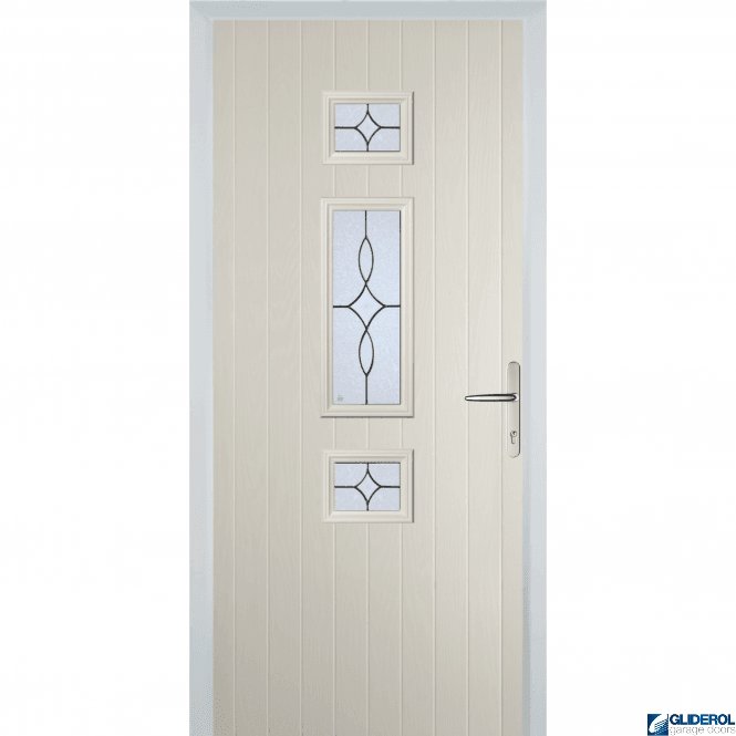 Gliderol Hurley front entrance door CREAM