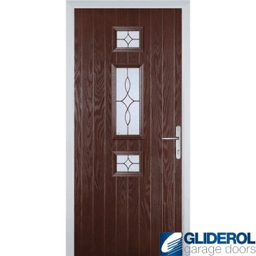 Hurley front entrance door DARKWOOD
