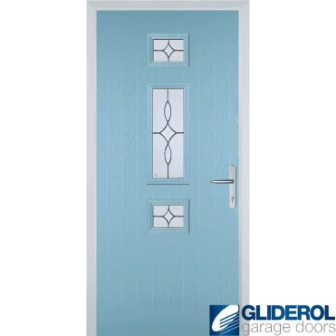 Hurley front entrance door DUCK EGG BLUE