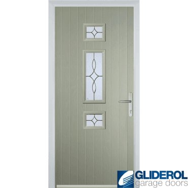 Hurley front entrance door PEBBLE GREY (RAL7032)