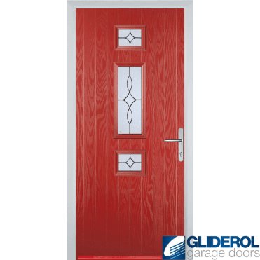 Hurley front entrance door RED (RAL3003)