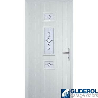 Hurley front entrance door WHITE