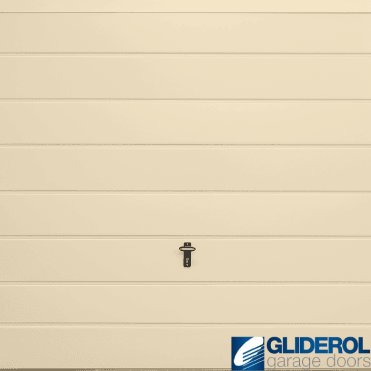 IVORY (RAL1015) Up & Over Horizontal Medium Rib