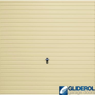 IVORY (RAL1015) Up & Over Horizontal Standard Rib
