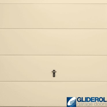 IVORY (RAL1015) Up & Over Horizontal Wide Rib