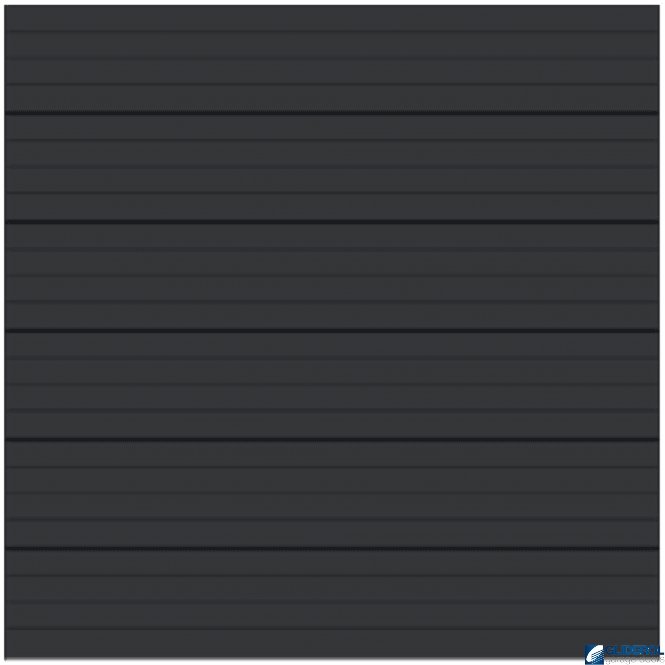 Gliderol JET BLACK (RAL9005) Industrial Sectional Door