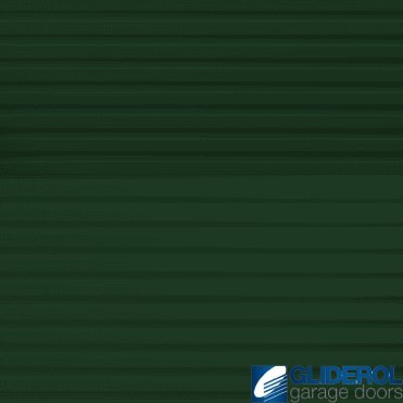 JUNIPER GREEN (BS12B29) Plastisol Covered Light Industrial Steel Roller Door - Manual