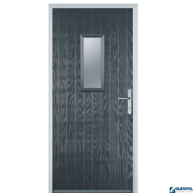 Gliderol Lawrence FIRE-RATED (FD30) door ANTHRACITE