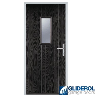 Lawrence FIRE-RATED (FD30) door BLACK (RAL9005)