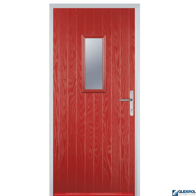 Gliderol Lawrence FIRE-RATED (FD30) door RED