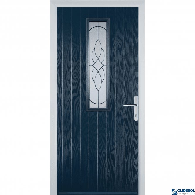 Gliderol Lawrence front entrance door BLUE (RAL5011)