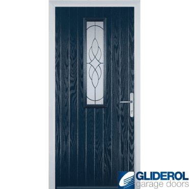 Lawrence front entrance door BLUE (RAL5011)