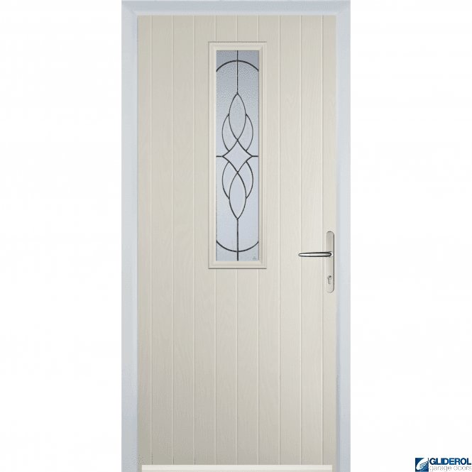 Gliderol Lawrence front entrance door CREAM