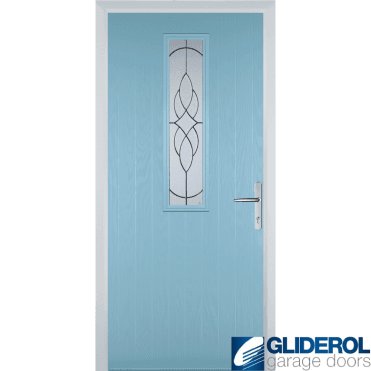 Lawrence front entrance door DUCK EGG BLUE