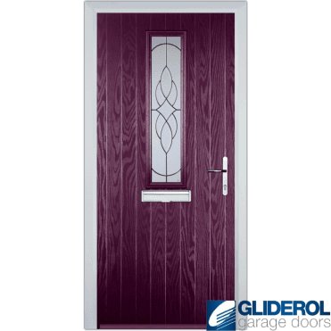 Lawrence front entrance door PURPLE VIOLET (RAR4007)