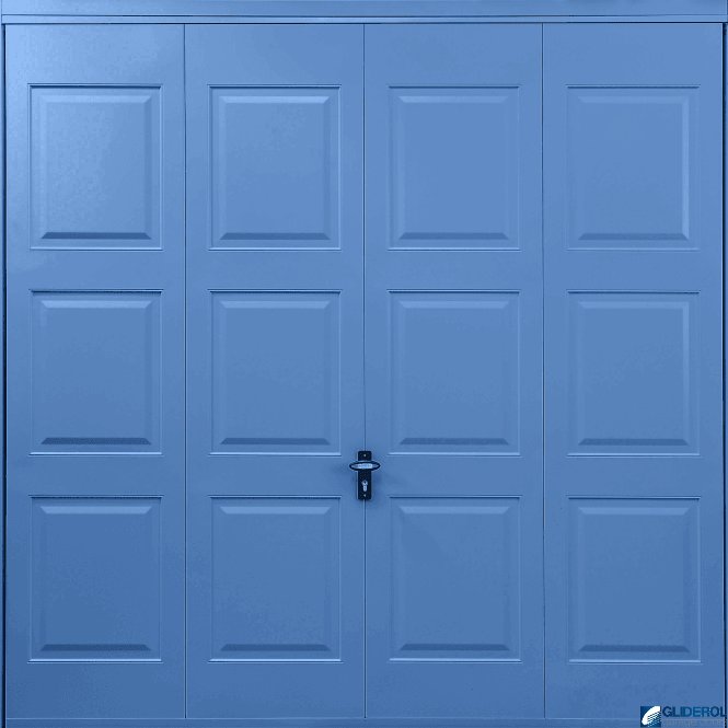 Gliderol LIGHT-BLUE (RAL5012) Up & Over Dorridge