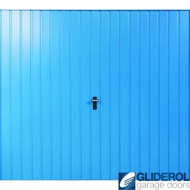 LIGHT-BLUE (RAL5012) Up & Over Vertical Standard Rib