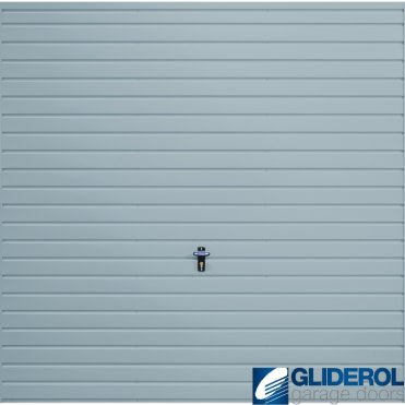 LIGHT-GREY (RAL7035) Up & Over Horizontal Standard Rib