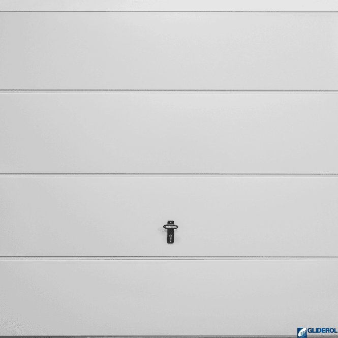 Gliderol LIGHT-GREY (RAL7035) Up & Over Horizontal Wide Rib