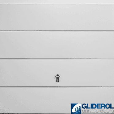 LIGHT-GREY (RAL7035) Up & Over Horizontal Wide Rib