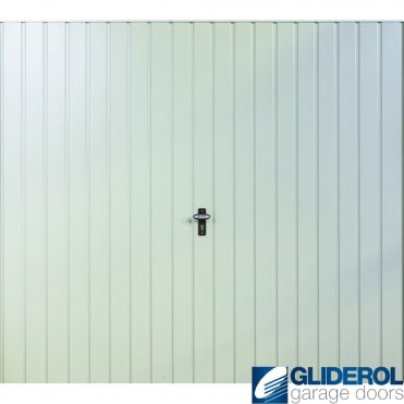 LIGHT-GREY (RAL7035) Up & Over Vertical Standard Rib