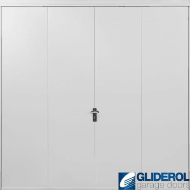 LIGHT-GREY (RAL7035) Up & Over Vertical Wide Rib