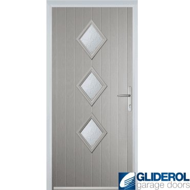 Macdonald 3 front entrance door AGATE GREY