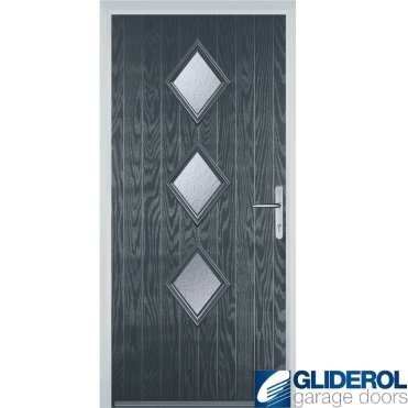 Macdonald 3 front entrance door ANTHRACITE