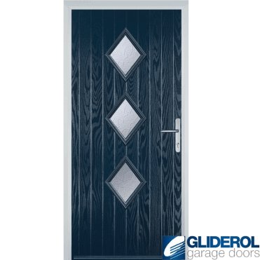 Macdonald 3 front entrance door BLUE