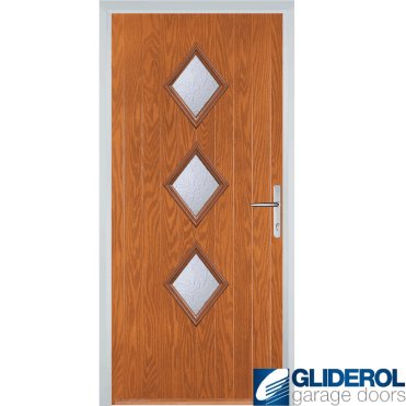 Macdonald 3 front entrance door OAK