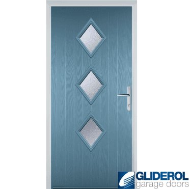 Macdonald 3 front entrance door PASTLE BLUE