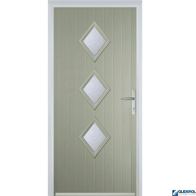 Gliderol Macdonald 3 front entrance door PEBBLE GREY