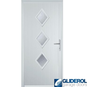 Macdonald 3 front entrance door White