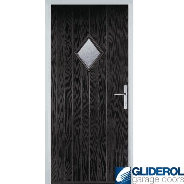 Macdonald front entrance door BLACK