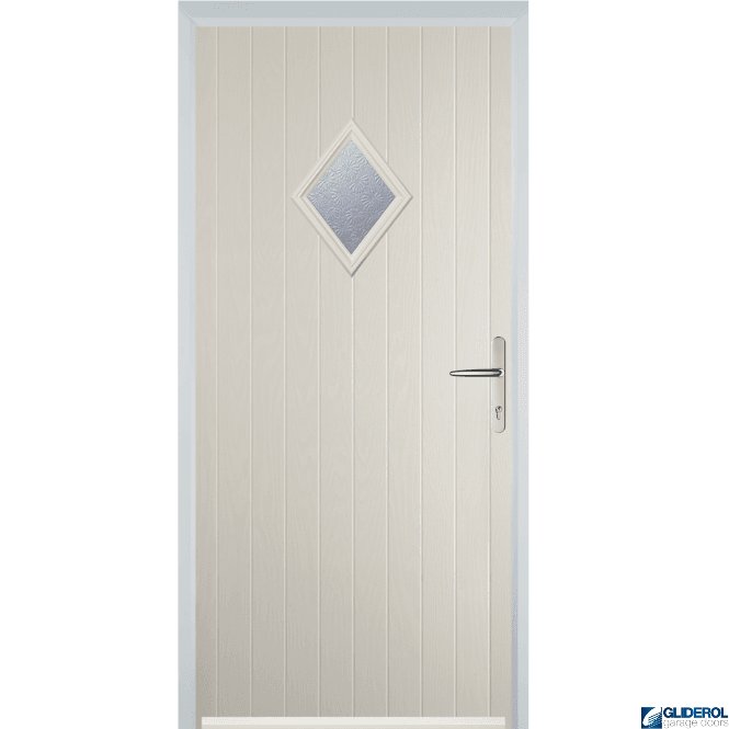 Gliderol Macdonald front entrance door CREAM
