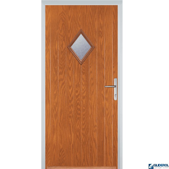 Gliderol Macdonald front entrance door OAK