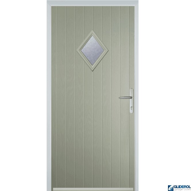 Gliderol Macdonald front entrance door PEBBLE GREY