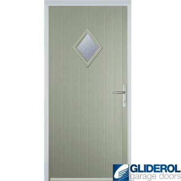 Macdonald front entrance door PEBBLE GREY