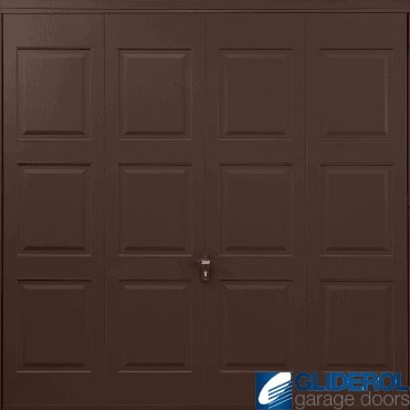 MAHOGANY-BROWN (RAL8016) Up & Over Dorridge