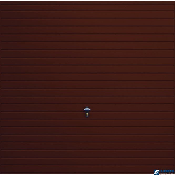 Gliderol MAHOGANY-BROWN (RAL8016) Up & Over Horizontal Standard Rib