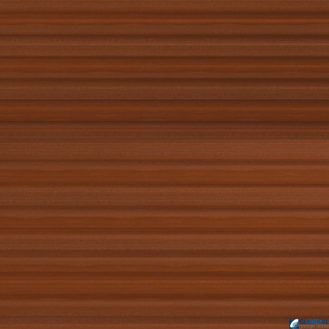 Gliderol MAHOGANY/ROSEWOOD Laminated Light Industrial Steel Roller Door - Manual
