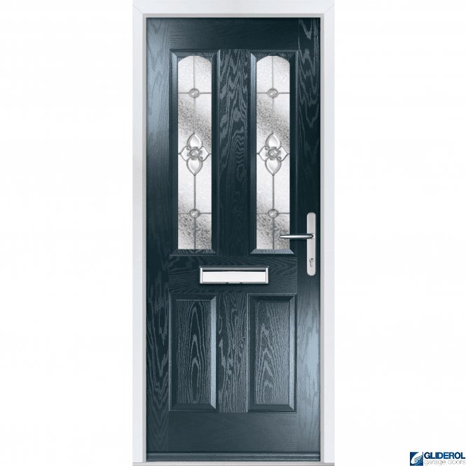 Gliderol Mannion 2 front entrance door ANTHRACITE