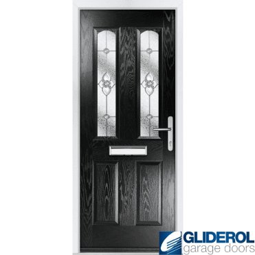Mannion 2 front entrance door BLACK